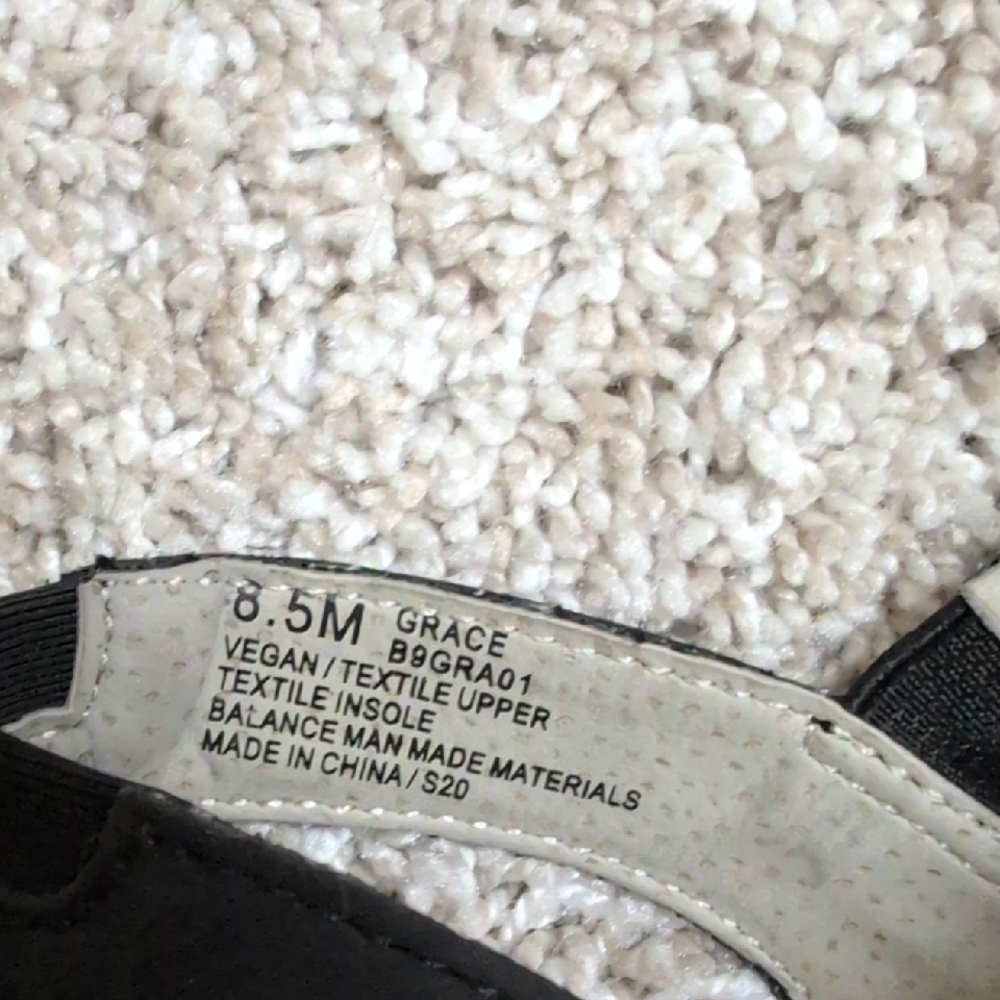 JBU Black Sandals Size 8.5 - Picture 2 of 5
